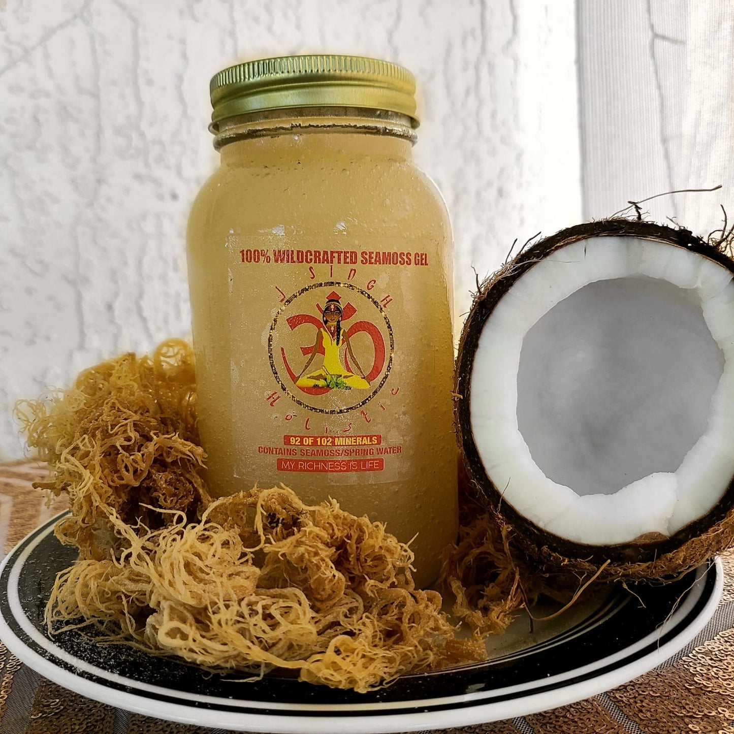 Seamoss Gel (coconut infused)